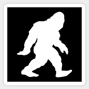 Bigfoot Sasquatch Silhouette Cartoon Magnet